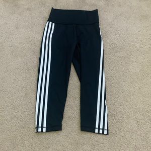 Adidas cropped leggings size small